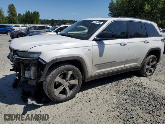 2024 Jeep Grand Cherokee with VIN 1C4RJYB64RC681828, listed as a Copart auction lot 59544685 with 24,883 mi miles and Salvage title. Bid and sale history available at DreamBid. Image 1.