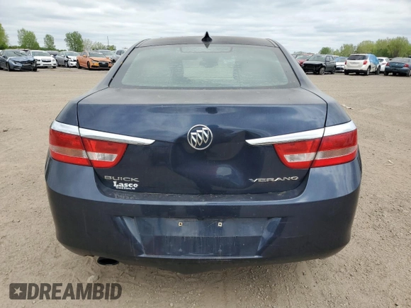 2015 Buick Verano with VIN 1G4PP5SK8F4151090, listed as a Copart auction lot 57473945 with 229,612 mi miles and Clean title. Bid and sale history available at DreamBid. Image 6.