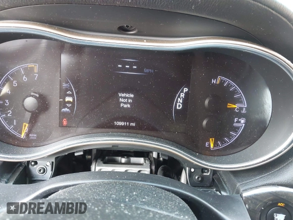 2016 Jeep Grand Cherokee Overland with VIN 1C4RJFCG3GC417699, listed as a IAAI auction lot 42419054 with 109,911 mi miles and . Bid and sale history available at DreamBid. Image 7.