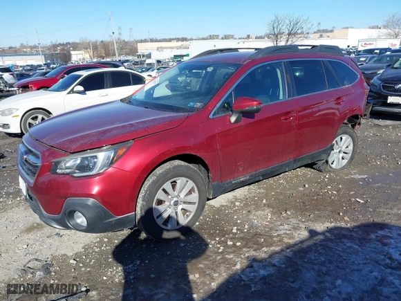 2018 Subaru Outback Premium with VIN 4S4BSAFC0J3344319, listed as a IAAI auction lot 41428737 with 76,958 mi miles. Bid and sale history available at carsss.com. Image 16.