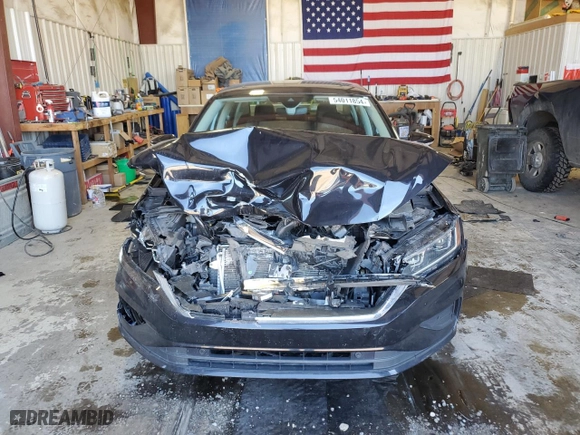 2020 Volkswagen Passat 2.0T SEL with VIN 1VWCA7A37LC014487, listed as a Copart auction lot 54011854 with 47,822 mi miles and Salvage Title. Bid and sale history available at carsss.com. Image 5.