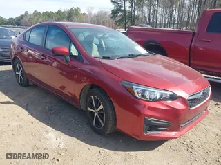 2019 Subaru Impreza Premium with VIN 4S3GKAC65K3610248, listed as a IAAI auction lot 41674314 with 84,166 mi miles. Bid and sale history available at carsss.com. Image 1.