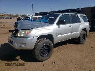 2004 Toyota 4Runner SR5 with VIN JTEBU14R448014112, listed as a Copart auction lot 52747185 with 205,917 mi miles and Salvage Title. Bid and sale history available at DreamBid. Image 1.