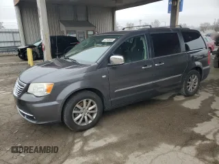 2014 Chrysler Town & Country Touring L 30th Anniversary z VIN 2C4RC1CG5ER424672, wystawiony jako Copart lot #52248845 z przebiegiem 126 849 mil mil oraz Szkoda całkowita • Salvage title. Historia ofert i sprzedaży dostępna na DreamBid. Obrazek 1.