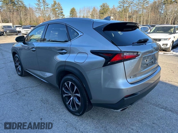 2017 Lexus NX 200t with VIN JTJBARBZ8H2111463, listed as a Copart auction lot 49167015 with 254,433 mi miles and Clean title. Bid and sale history available at DreamBid. Image 3.