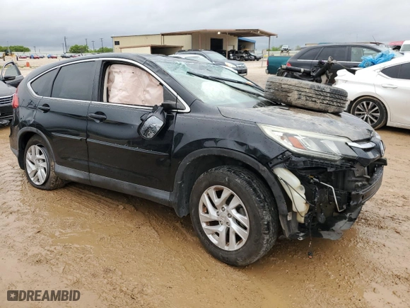 2015 Honda CR-V EX with VIN 2HKRM3H55FH501250, listed as a Copart auction lot 50838775 with 100,308 mi miles and Salvage Title. Bid and sale history available at carsss.com. Image 4.