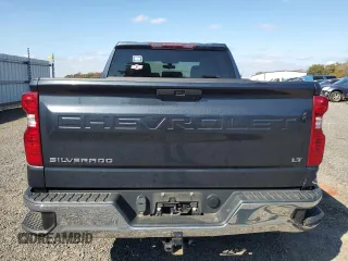 2021 Chevrolet Silverado 1500 LT with VIN 1GCUYDET8MZ418277, listed as a Copart auction lot 77741544 with 69,798 mi miles and Salvage Title. Bid and sale history available at carsss.com. Image 6.