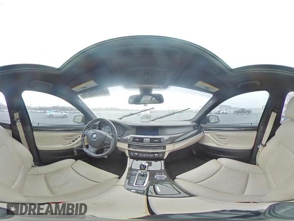2013 BMW 5 Series 535i with VIN WBAFR7C5XDC829384, listed as a Copart auction lot 49880875 with 133,908 mi miles and Salvage Title. Bid and sale history available at DreamBid. Image 13.