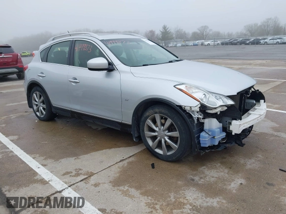 2015 Infiniti QX50 z VIN JN1BJ0HR6FM772516, wystawiony jako IAAI lot #41999873 z przebiegiem 100 673 mil mil oraz . Historia ofert i sprzedaży dostępna na DreamBid. Obrazek 1.