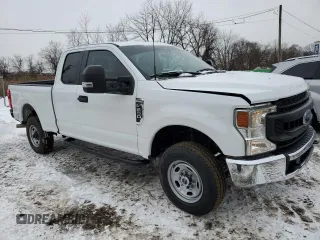 2022 Ford F-250 XL with VIN 1FT7X2B62NEE91107, listed as a Copart auction lot 53839685 with 64,461 mi miles and Non Repairable. Bid and sale history available at DreamBid. Image 4.