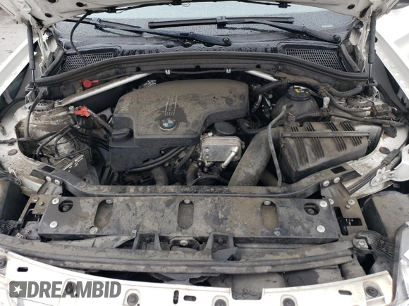 2017 BMW X3 xDrive28i with VIN 5UXWX9C56H0T09497, listed as a Copart auction lot 48904575 with 110,950 mi miles and Salvage Title. Bid and sale history available at DreamBid. Image 12.