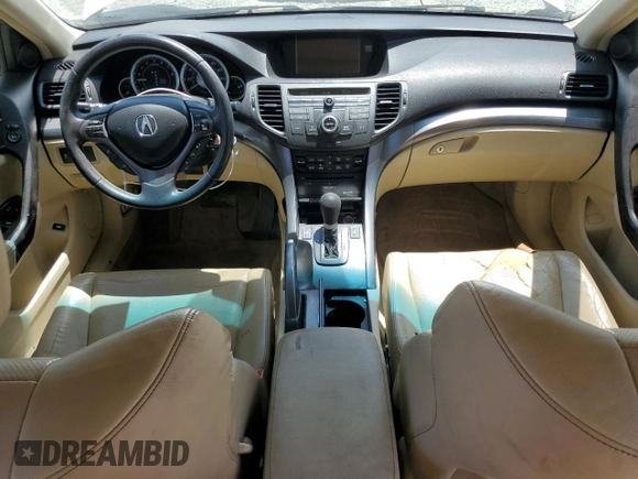 2012 Acura TSX Technology with VIN JH4CU2F64CC025851, listed as a Copart auction lot 62184605 with 167,541 mi miles and Salvage title. Bid and sale history available at DreamBid. Image 8.
