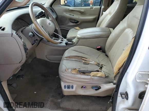 2002 Ford Expedition Eddie Bauer with VIN 1FMRU17L72LA11527, listed as a Copart auction lot 49456755 with 293,940 mi miles and Salvage title. Bid and sale history available at DreamBid. Image 7.