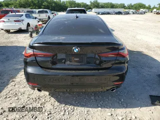 2023 BMW 4 Series 430i with VIN WBA53AP00PCL19557, listed as a Copart auction lot 55710174 with 14,982 mi miles and Salvage title. Bid and sale history available at DreamBid. Image 6.