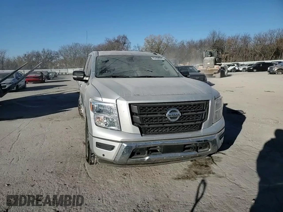 2020 Nissan Titan Platinum Reserve with VIN 1N6AA1EFXLN511854, listed as a Copart auction lot 83450044 with 75,894 mi miles and Salvage title. Bid and sale history available at DreamBid. Image 10.