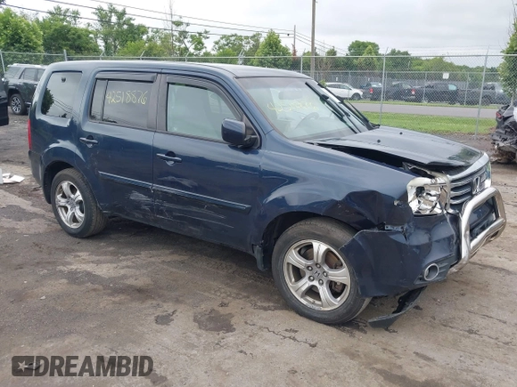 2012 Honda Pilot EX-L with VIN 5FNYF4H50CB011630, listed as a IAAI auction lot 42518876 with 92,494 mi miles and . Bid and sale history available at DreamBid. Image 1.