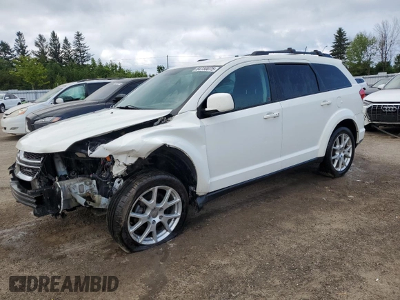 2017 Dodge Journey SXT with VIN 3C4PDCCG3HT543113, listed as a Copart auction lot 64730075 with Not provided miles and Salvage title. Bid and sale history available at DreamBid. Image 1.
