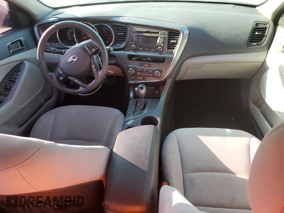 2013 Kia Optima LX with VIN 5XXGM4A76DG184936, listed as a Copart auction lot 51847645 with 134,696 mi miles and Clean Title. Bid and sale history available at carsss.com. Image 8.