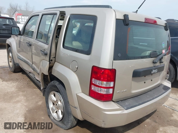 2010 Jeep Liberty Sport with VIN 1J4PN2GK2AW180299, listed as a IAAI auction lot 42057537 with 97,263 mi miles. Bid and sale history available at carsss.com. Image 3.