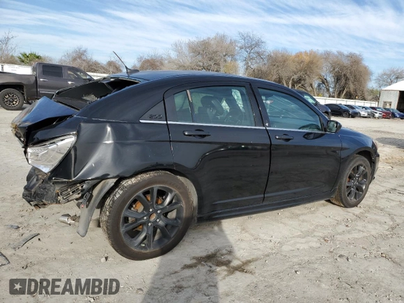 2014 Chrysler 200 Limited with VIN 1C3CCBCG6EN185565, listed as a Copart auction lot 43372415 with 116,383 mi miles and Salvage Title. Bid and sale history available at DreamBid. Image 3.