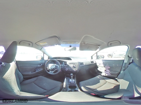 2015 Honda Civic Sedan LX with VIN 19XFB2F57FE068184, listed as a Copart auction lot 50246385 with 99,550 mi miles and Salvage Title. Bid and sale history available at carsss.com. Image 13.