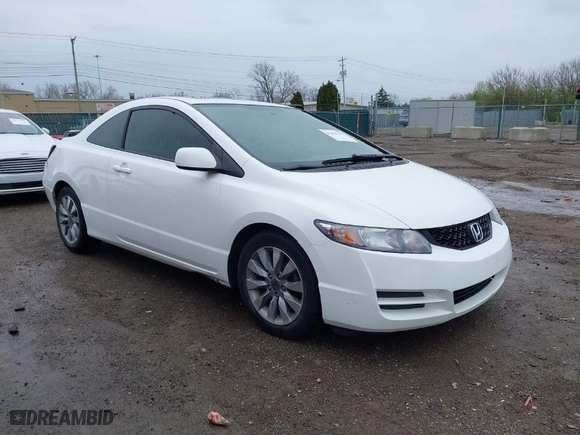 2011 Honda Civic Cpe EX-L with VIN 2HGFG1B93BH503058, listed as a IAAI auction lot 41835170 with 97,478 mi miles. Bid and sale history available at carsss.com. Image 1.