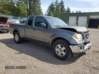 2005 Nissan Frontier SE with VIN 1N6AD06U55C440298, listed as a Copart auction lot 56540025 with 46,369 mi miles and Salvage title. Bid and sale history available at DreamBid. Image 4.