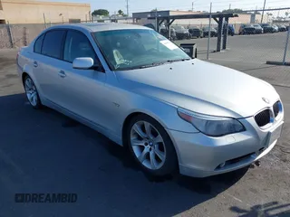 2007 BMW 5 Series 550i with VIN WBANB53577CP06957, listed as a IAAI auction lot 40084124 with 136,501 mi miles and . Bid and sale history available at DreamBid. Image 1.