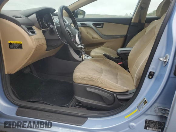 2011 Hyundai Elantra GLS с VIN KMHDH4AE2BU147441, выставлен на аукционе Copart как лот 61157415 с пробегом 210 582 миль миль и Списание • Salvage title. История ставок и продаж доступна на DreamBid. Изображение 7.