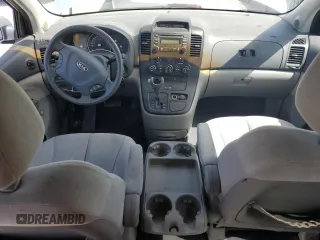 2008 Kia Sedona LX with VIN KNDMB233986220663, listed as a Copart auction lot 54321825 with 125,504 mi miles and Salvage Title. Bid and sale history available at DreamBid. Image 8.