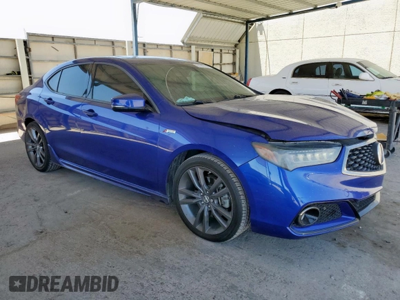 2018 Acura TLX w/A-SPEC Pkg with VIN 19UUB2F6XJA012009, listed as a Copart auction lot 61242705 with 125,291 mi miles and Salvage title. Bid and sale history available at DreamBid. Image 4.