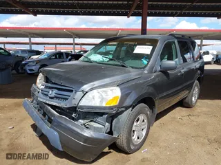2003 Honda Pilot EX with VIN 2HKYF185X3H528255, listed as a IAAI auction lot 41686159 with 261,283 mi miles. Bid and sale history available at carsss.com. Image 17.