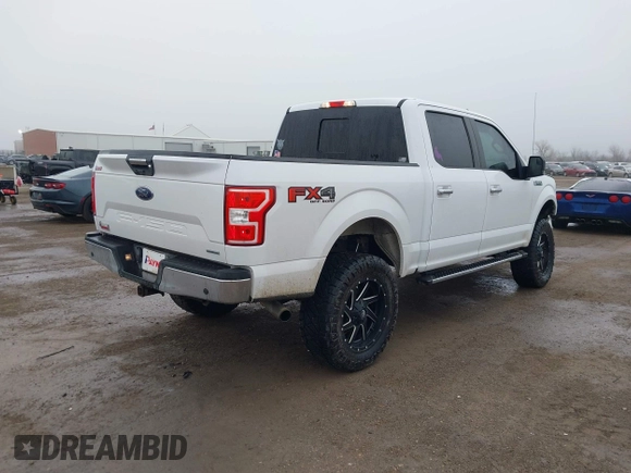 2020 Ford F-150 XL with VIN 1FTEW1E47LKD09110, listed as a IAAI auction lot 41559405 with 83,074 mi miles. Bid and sale history available at carsss.com. Image 4.