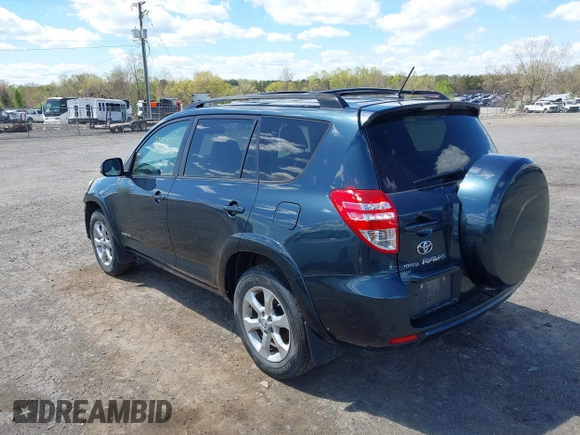 2010 Toyota RAV4 Ltd with VIN JTMDF4DV9AD030220, listed as a IAAI auction lot 42009077 with 182,176 mi miles. Bid and sale history available at carsss.com. Image 3.