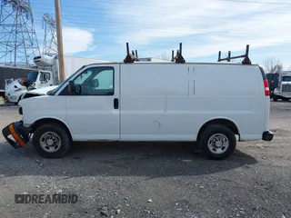 2013 Chevrolet Express Cargo with VIN 1GCWGFCA7D1123775, listed as a IAAI auction lot 41681686 with Not provided miles and . Bid and sale history available at DreamBid. Image 15.