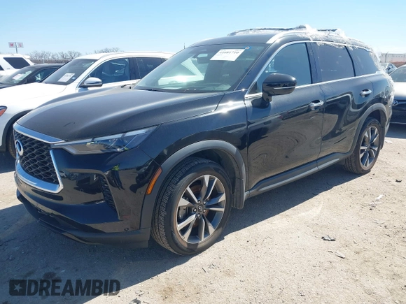 2023 Infiniti QX60 Luxe with VIN 5N1DL1FS9PC364963, listed as a IAAI auction lot 41681710 with 11,751 mi miles and . Bid and sale history available at DreamBid. Image 17.