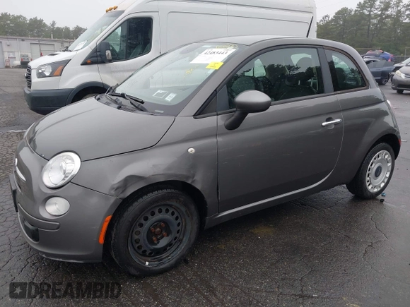2013 FIAT 500 Pop with VIN 3C3CFFAR8DT664796, listed as a IAAI auction lot 42483443 with 89,636 mi miles and . Bid and sale history available at DreamBid. Image 18.