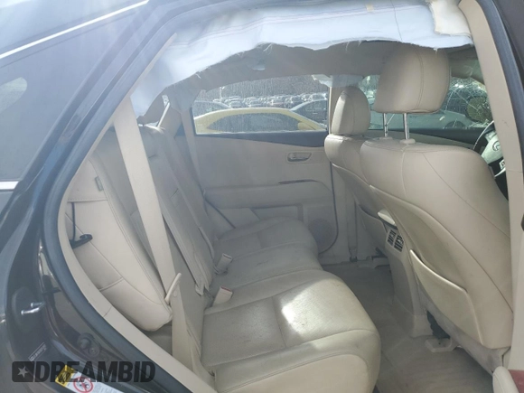 2011 Lexus RX 350 with VIN JTJBK1BA7B2013931, listed as a Copart auction lot 50087405 with 117,389 mi miles and Salvage Title. Bid and sale history available at DreamBid. Image 11.