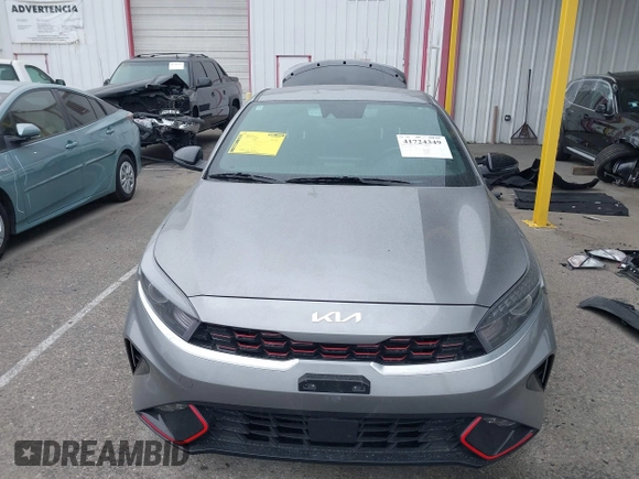2024 Kia Forte GT-Line with VIN 3KPF54AD9RE731843, listed as a IAAI auction lot 41724349 with 7,475 mi miles. Bid and sale history available at carsss.com. Image 13.