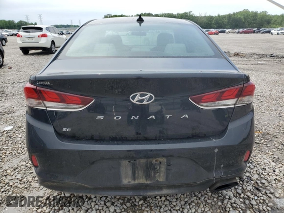 2018 Hyundai Sonata SE z VIN 5NPE24AF9JH620845, wystawiony jako Copart lot #55620115 z przebiegiem 185 229 mil mil oraz Szkoda całkowita • Salvage title. Historia ofert i sprzedaży dostępna na DreamBid. Obrazek 6.