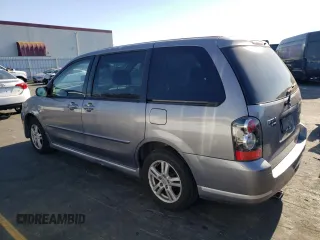 2004 Mazda MPV LX with VIN JM3LW28AX40506050, listed as a Copart auction lot 74335234 with 211,708 mi miles and Salvage Title. Bid and sale history available at carsss.com. Image 2.