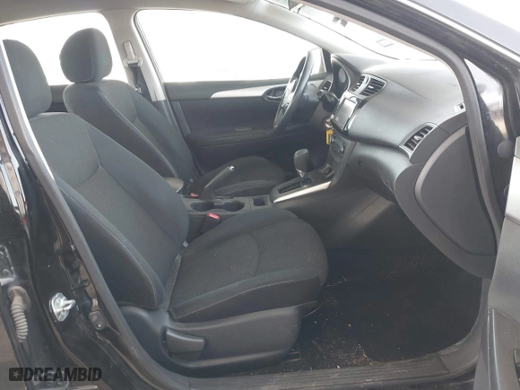 2019 Nissan Sentra S with VIN 3N1AB7AP6KY217342, listed as a IAAI auction lot 41712123 with 107,886 mi miles. Bid and sale history available at carsss.com. Image 5.