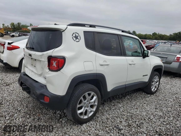 2017 Jeep Renegade Altitude with VIN ZACCJBBB3HPF23443, listed as a Copart auction lot 73295074 with 63,320 mi miles and Salvage title. Bid and sale history available at DreamBid. Image 3.