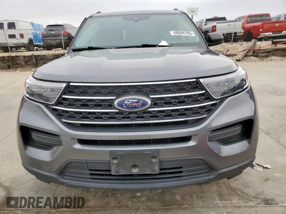 2021 Ford Explorer XLT with VIN 1FMSK7DH2MGC40641, listed as a Copart auction lot 48084795 with 61,802 mi miles and Salvage Title. Bid and sale history available at carsss.com. Image 5.