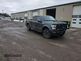 2015 Ford F-150 XLT with VIN 1FTEX1EP5FFC13030, listed as a Copart auction lot 46845495 with 177,880 mi miles and Salvage Title. Bid and sale history available at carsss.com. Image 10.