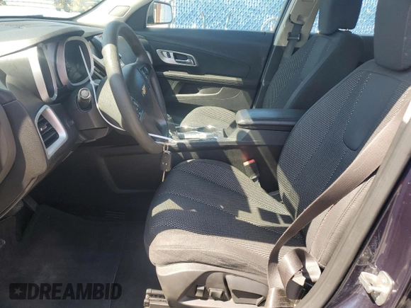 2017 Chevrolet Equinox LS with VIN 2GNALBEK5H1530800, listed as a Copart auction lot 52410655 with 107,724 mi miles and Salvage Title. Bid and sale history available at carsss.com. Image 7.