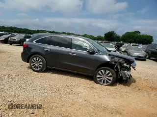 2015 Acura MDX Technology z VIN 5FRYD3H6XFB008603, wystawiony jako Copart lot #55854225 z przebiegiem Nie podano mil oraz Szkoda całkowita • Salvage title. Historia ofert i sprzedaży dostępna na DreamBid. Obrazek 15.