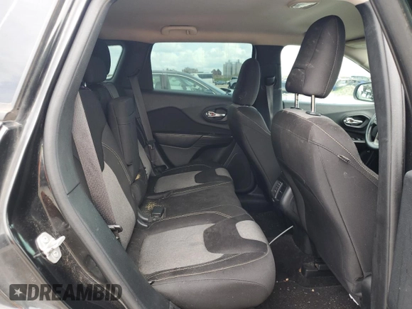 2015 Jeep Cherokee Sport with VIN 1C4PJLAB7FW517637, listed as a Copart auction lot 61385945 with 158,956 mi miles and Salvage title. Bid and sale history available at DreamBid. Image 11.