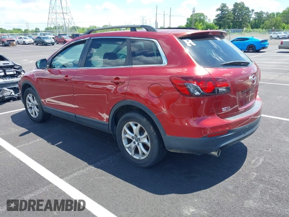 2014 Mazda CX-9 Touring with VIN JM3TB2CA7E0427214, listed as a IAAI auction lot 42175140 with 182,091 mi miles and . Bid and sale history available at carsss.com. Image 3.