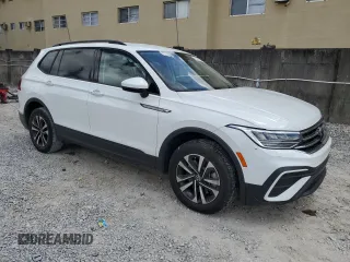 2022 Volkswagen Tiguan S with VIN 3VV1B7AX5NM143020, listed as a Copart auction lot 51576675 with Not provided miles and Non repairable. Bid and sale history available at DreamBid. Image 4.